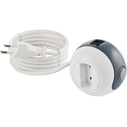 Prelungitor Watt&Co MPF-MBall-GR-B 1.8m (White/Grey)