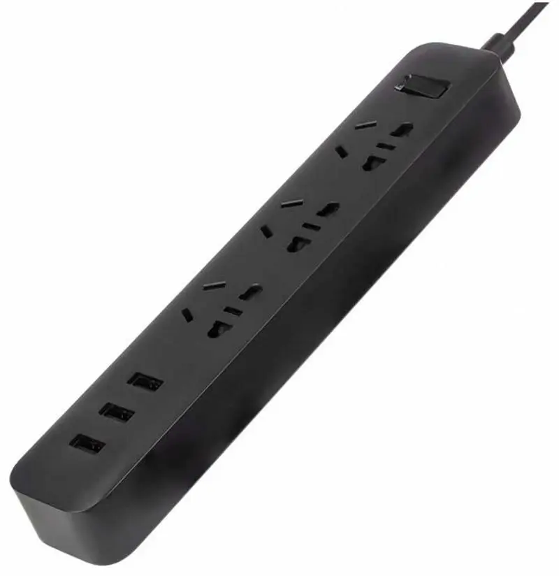 Сетевой фильтр-удлинитель Xiaomi KingMi Power Strip 3 (Black)