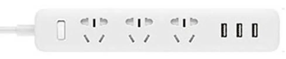 Сетевой фильтр-удлинитель Xiaomi KingMi Power Strip 3 (White) - 3