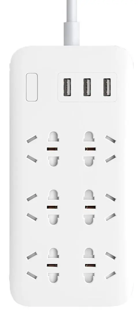 Filtru de retea-prelungitor Xiaomi Mi Power Strip 6 (White)