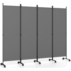 Ширма для комнаты Costway HV10994GR (Grey)