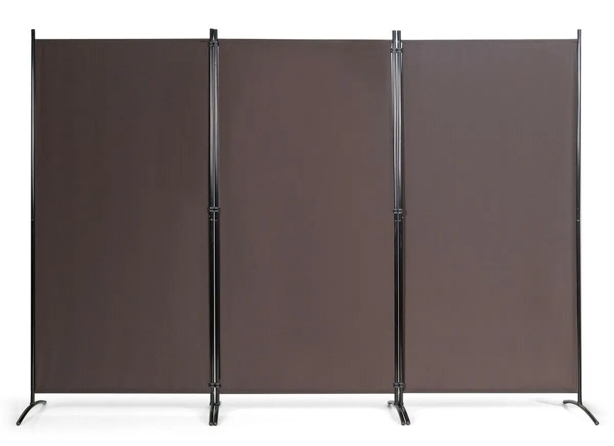 Paravan de camera Costway HW65774CF (Brown)