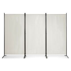 Paravan de camera Costway HW65774WH (White) Thumb