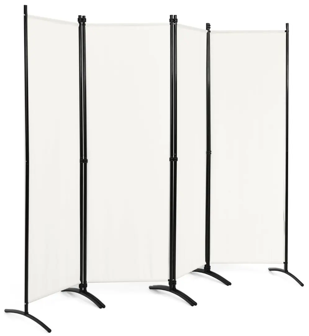 Paravan de camera Costway HW68273WH (Beige/Black)