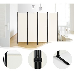 Paravan de camera Costway HW68273WH (Beige/Black) Thumb