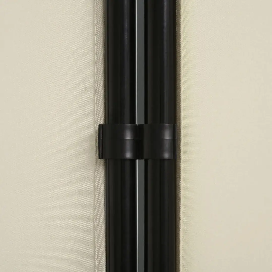 Paravan de camera Homcom 830-306V01BG (Beige)