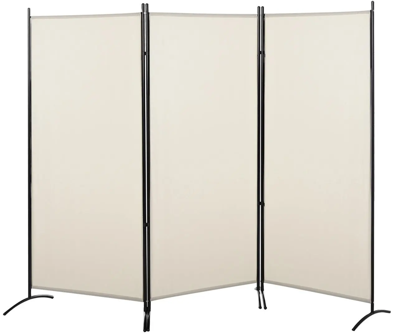 Paravan de camera Homcom 830-306V01BG (Beige)