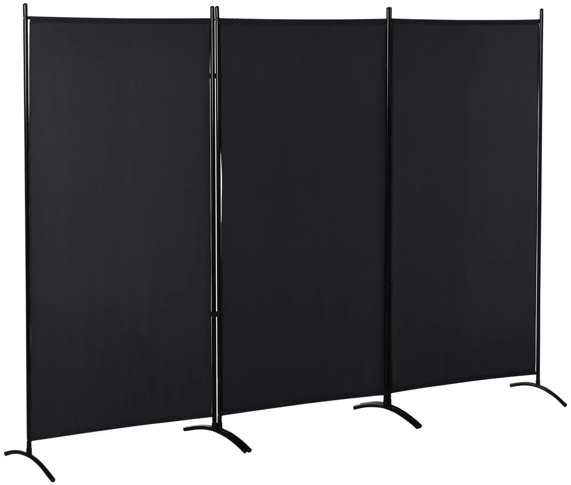 Paravan de camera Homcom 830-306V01BK (Black) - 2