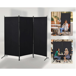 Paravan de camera Homcom 830-306V01BK (Black) Thumb