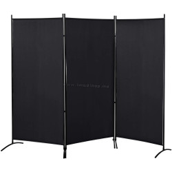 Ширма для комнаты Homcom 830-306V01BK (Black)