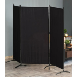 Paravan de camera Homcom 830-306V01BK (Black) Thumb