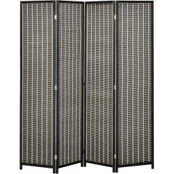 Ширма для комнаты Homcom 830-311 (Black/Brown)