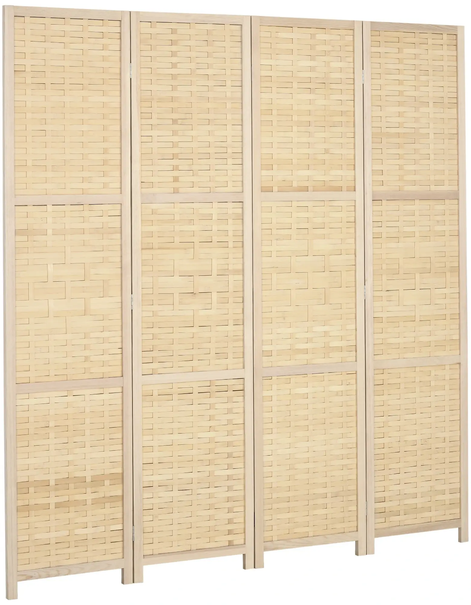 Paravan de camera Homcom 830-623V00ND (Natural) - 2