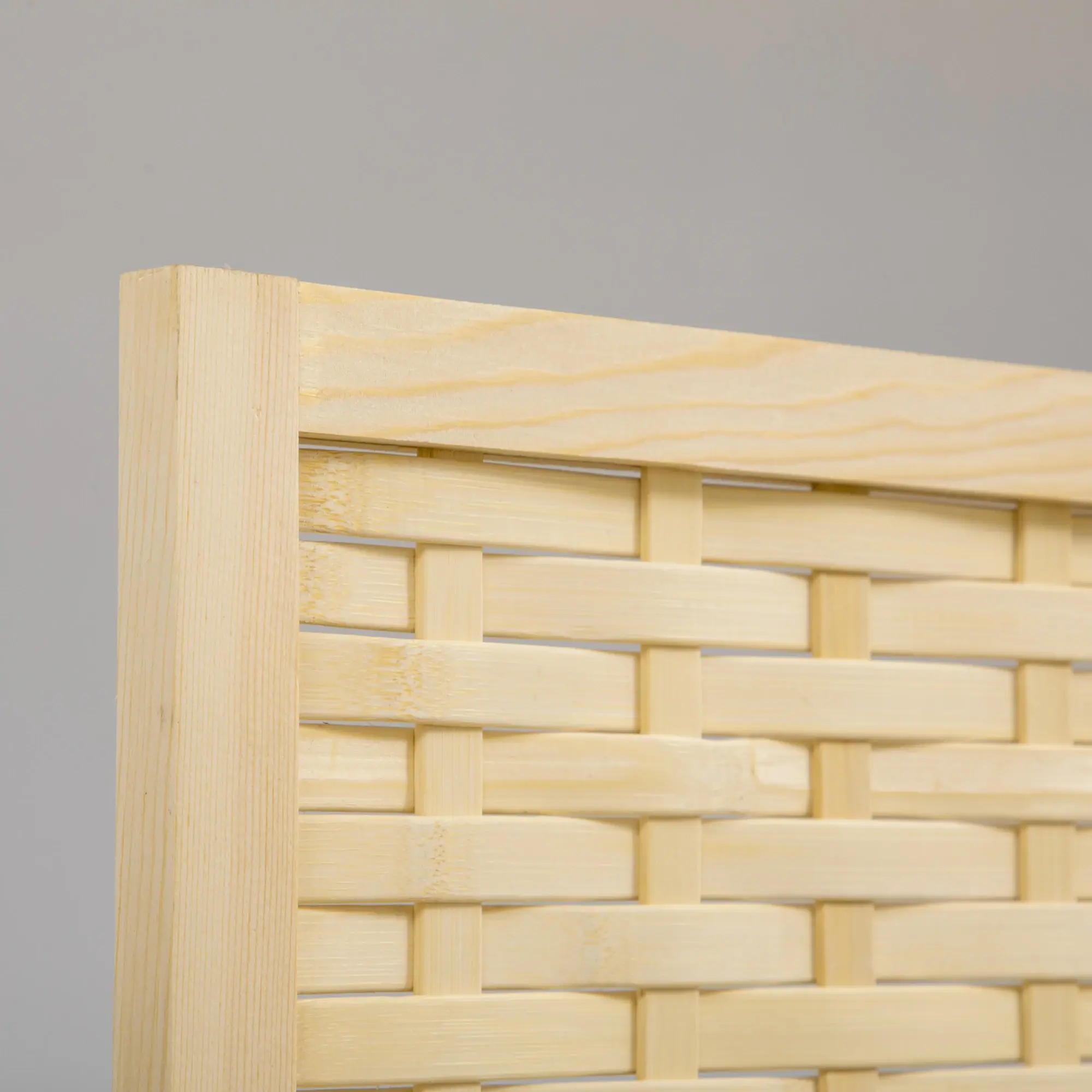 Paravan de camera Homcom 830-623V00ND (Natural) - 10