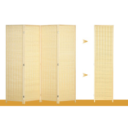 Ширма для комнаты Homcom 830-700V00ND (Natural) Thumb