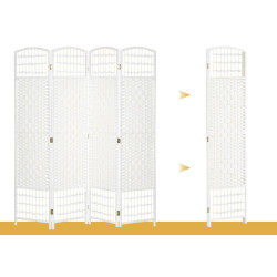 Ширма для комнаты Homcom 830-701V00WT (White) Thumb