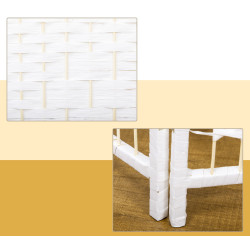 Ширма для комнаты Homcom 830-701V00WT (White) Thumb