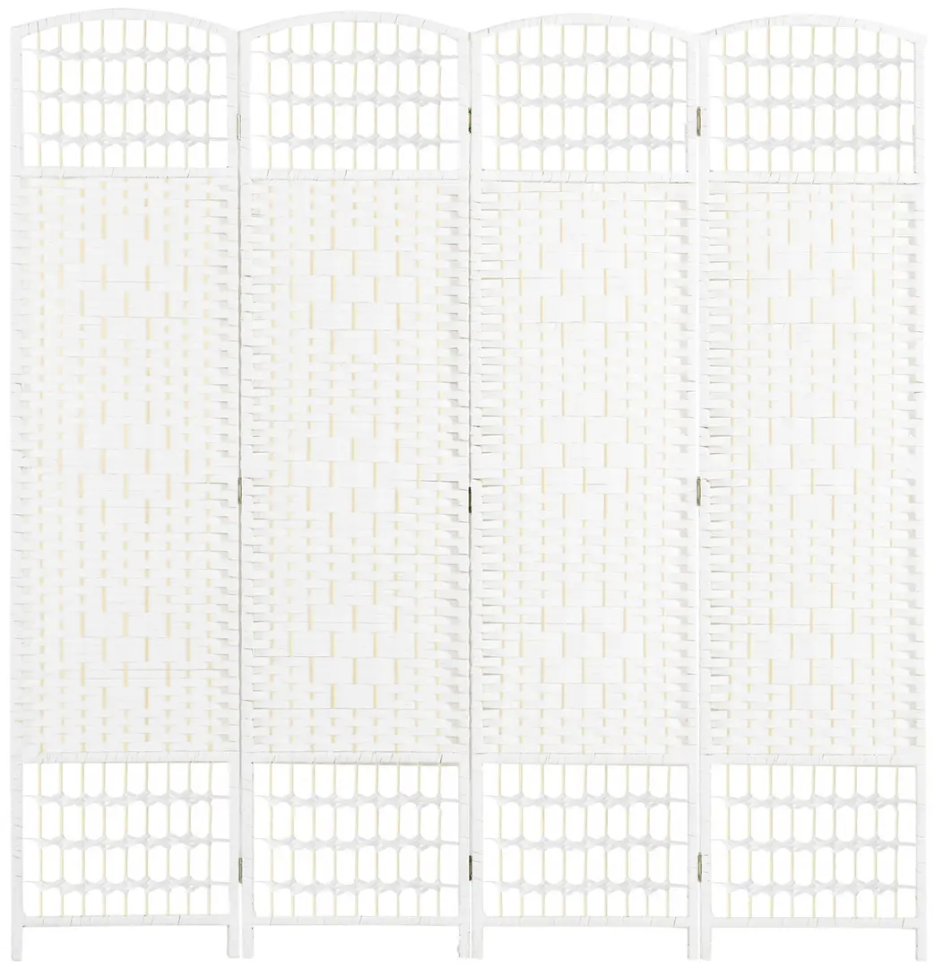 Ширма для комнаты Homcom 830-701V00WT (White)