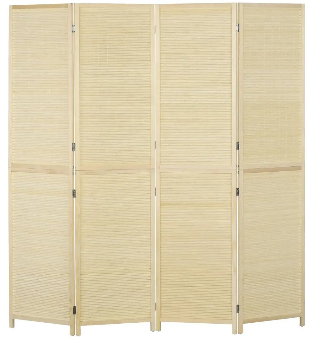 Ширма для комнаты Homcom 830-831V01ND (Natural Wood)