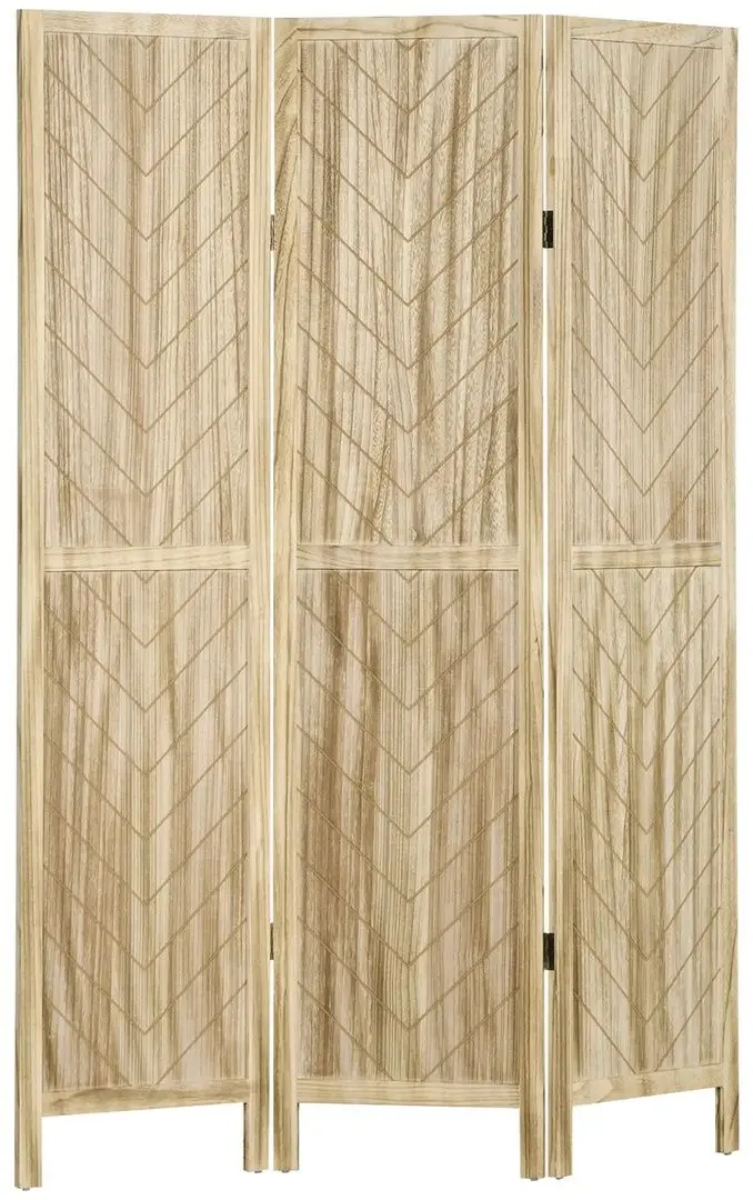 Paravan de camera Homcom 830-833V00ND (Natural)