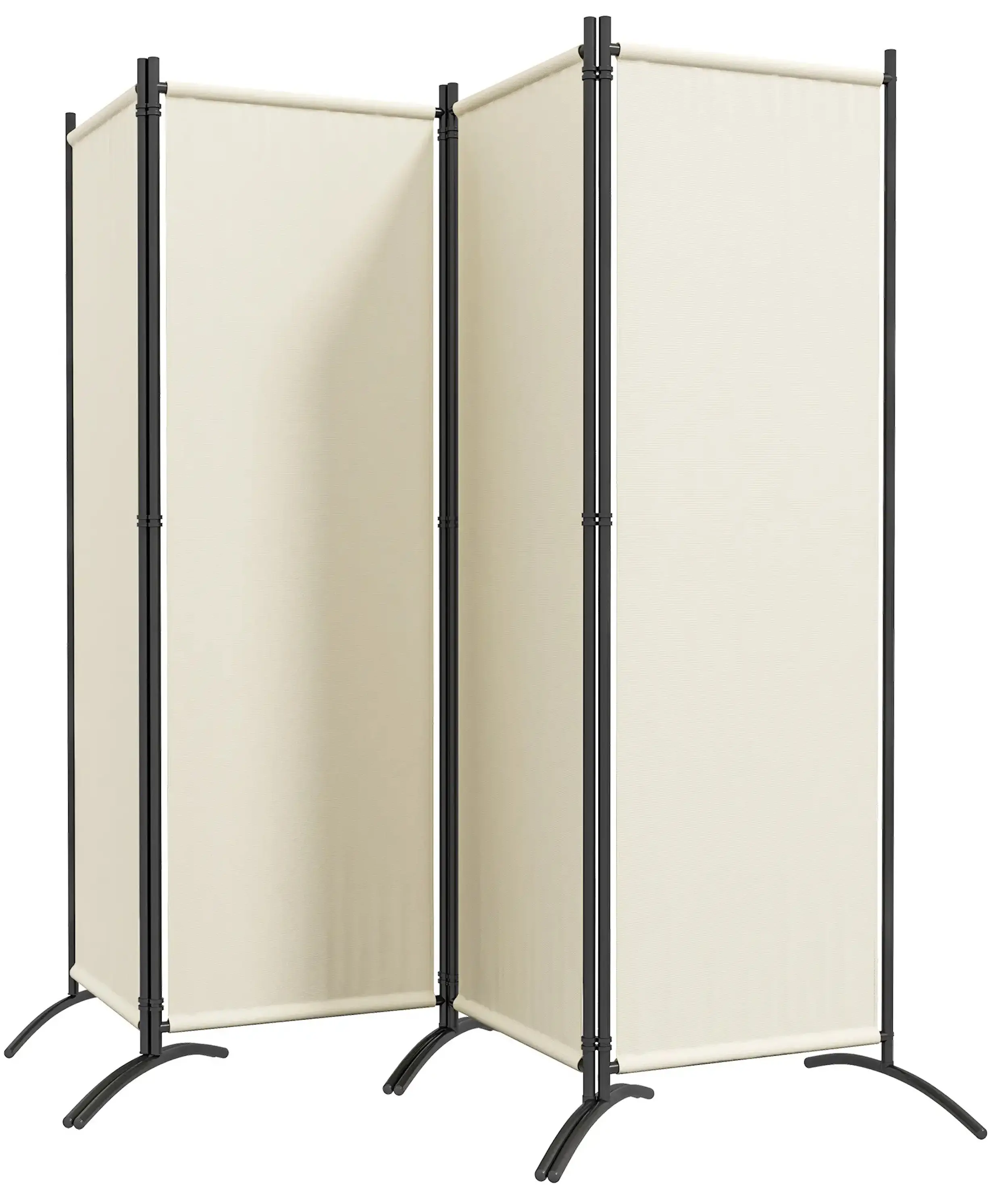 Paravan de camera Outsunny 844-779V00CW (Cream) - 2