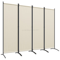 Paravan de camera Outsunny 844-779V00CW (Cream)