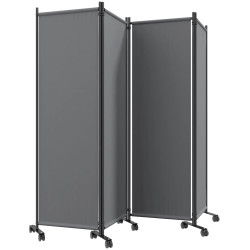 Paravan de camera Outsunny 844-779V01CG (Dark Grey) Thumb