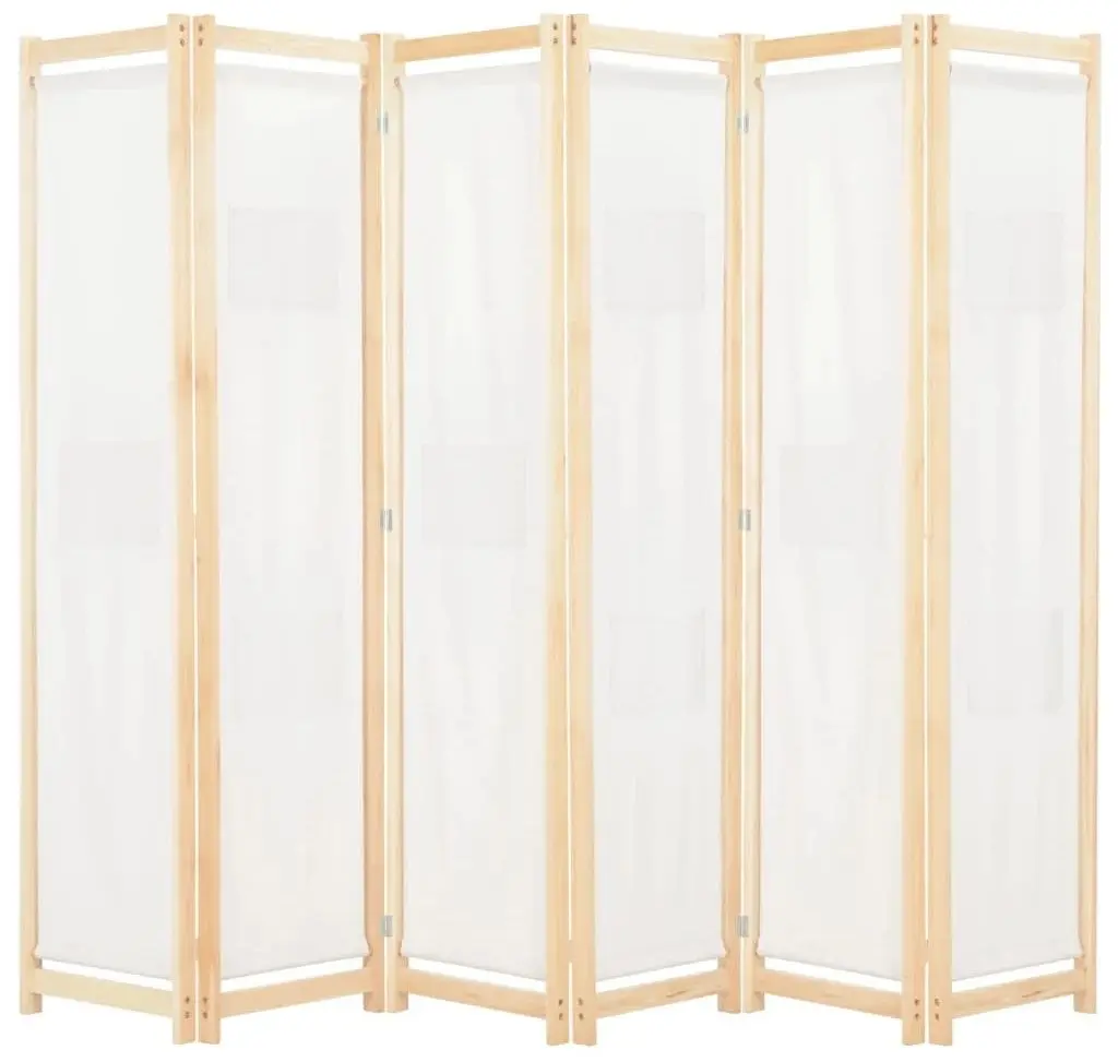 Ширма для комнаты VidaXL 248174 (Cream)