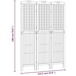 Ширма для комнаты VidaXL 318547 (Natural) Thumb
