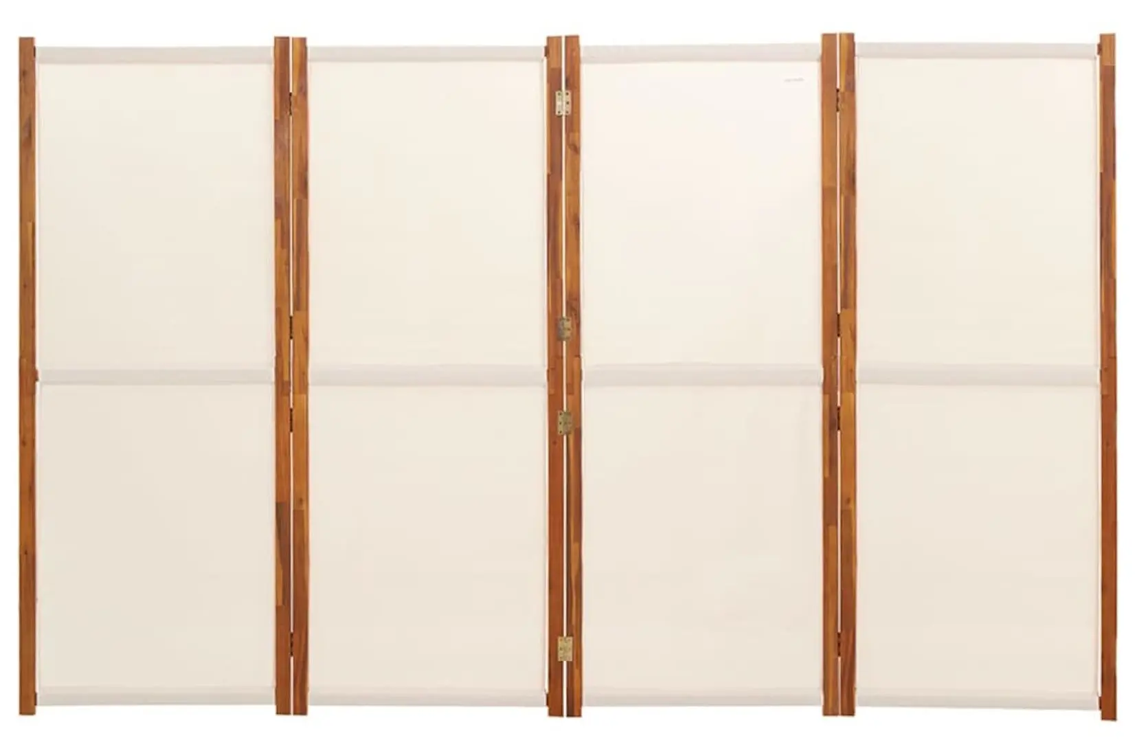 Ширма для комнаты VidaXL 319184 (White Cream)