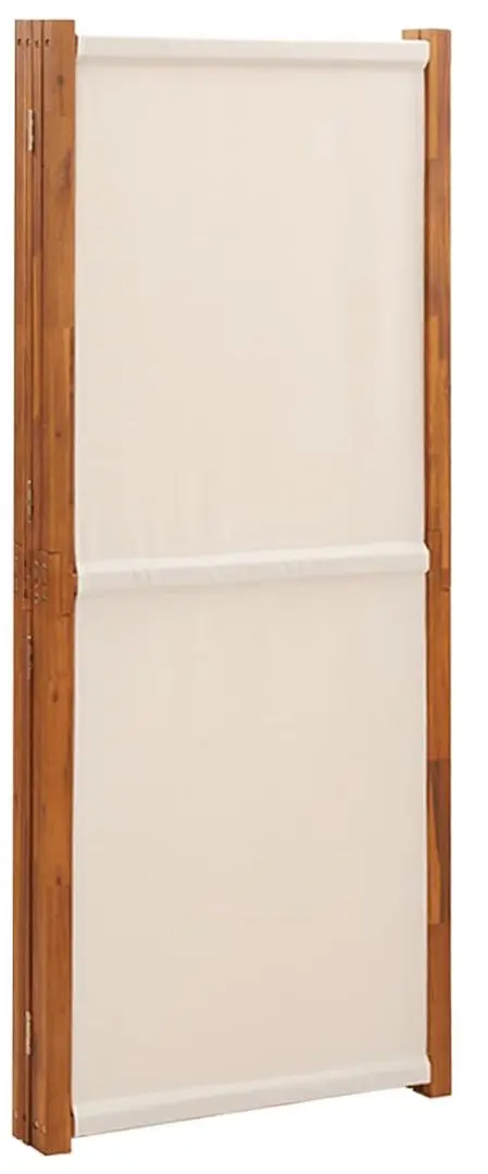 Ширма для комнаты VidaXL 319184 (White Cream)