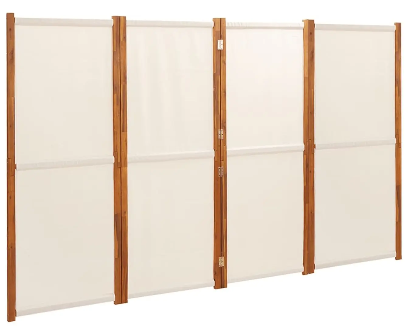 Ширма для комнаты VidaXL 319184 (White Cream)