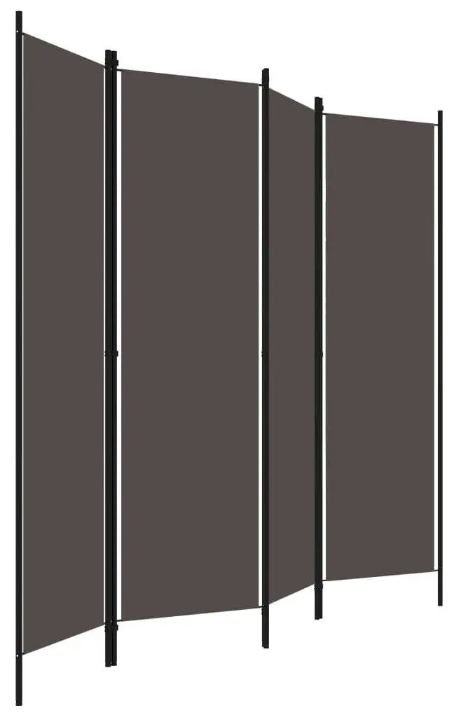 Ширма для комнаты VidaXL 320721 (Anthracite)