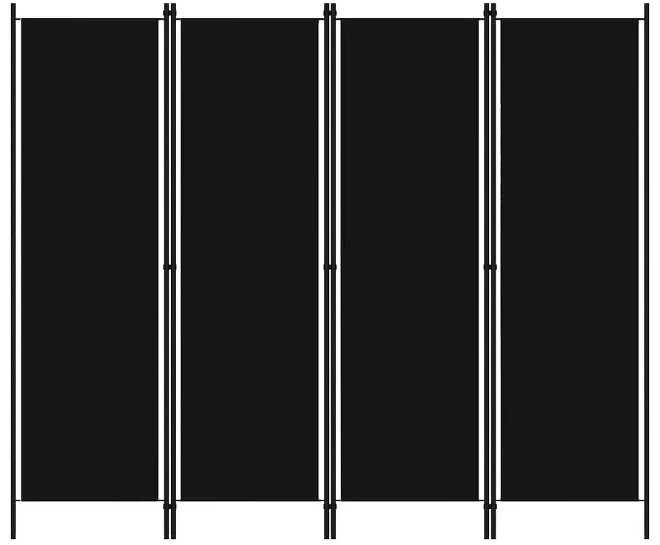 Ширма для комнаты VidaXL 320722 (Black)