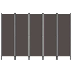 Paravan de camera VidaXL 320725 (Anthracite) Thumb