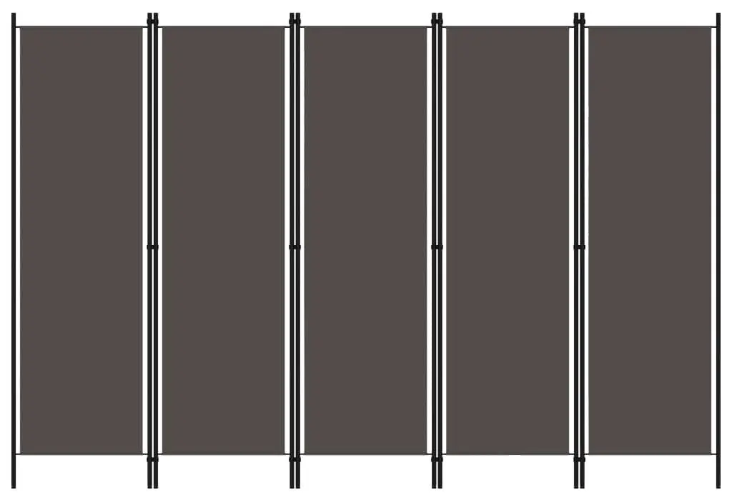 Paravan de camera VidaXL 320725 (Anthracite)