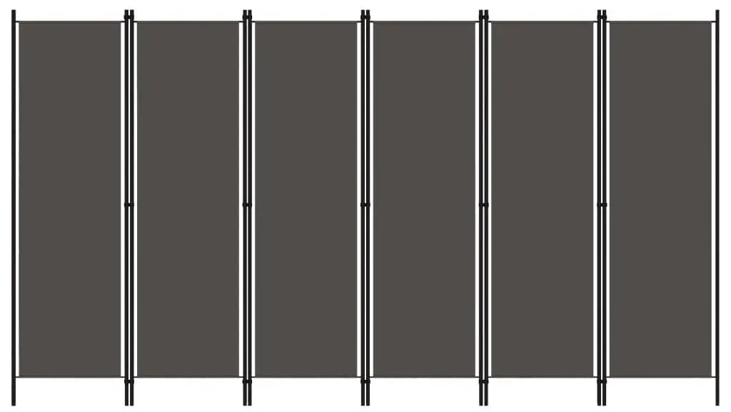 Paravan de camera VidaXL 320729 (Anthracite)