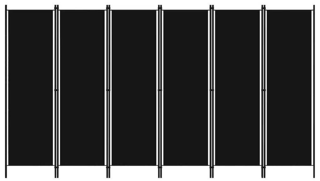 Ширма для комнаты VidaXL 320730 (Black)