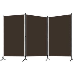 Paravan de camera VidaXL 320732 (Brown) Thumb