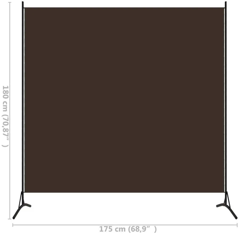 Paravan de camera VidaXL 320736 (Brown)