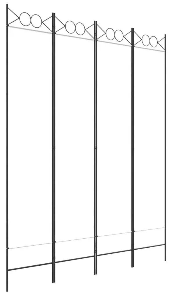 Paravan de camera VidaXL 350150 (White) - 2