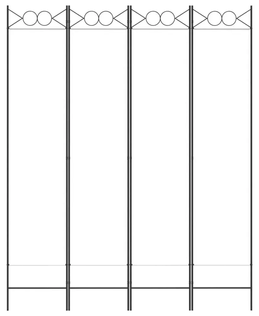 Paravan de camera VidaXL 350150 (White) - 3