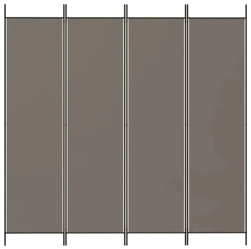 Paravan de camera VidaXL 350184 (Anthracite)