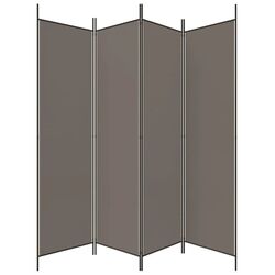Paravan de camera VidaXL 350184 (Anthracite)