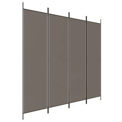 Paravan de camera VidaXL 350184 (Anthracite) Thumb