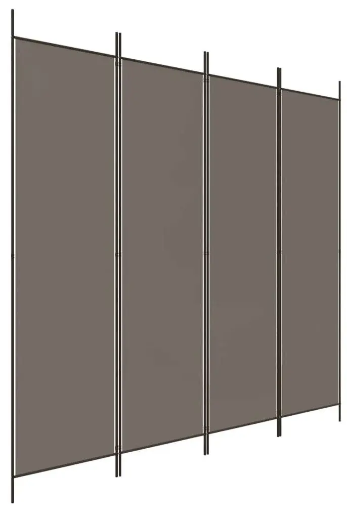 Paravan de camera VidaXL 350184 (Anthracite)