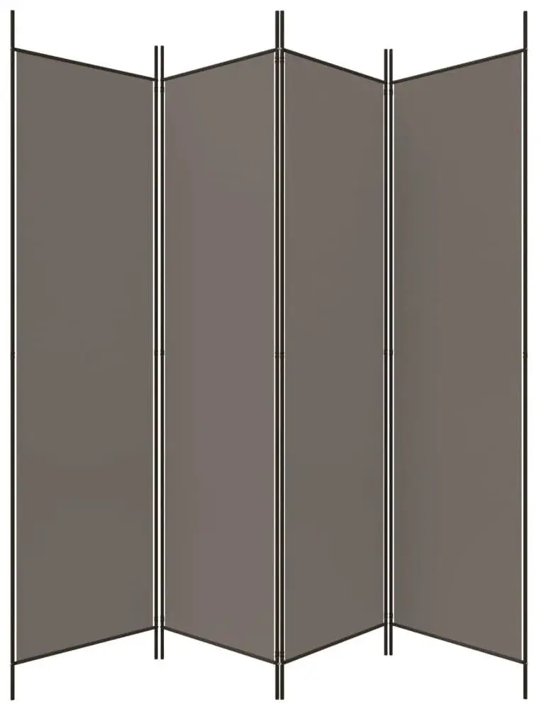 Paravan de camera VidaXL 350184 (Anthracite)