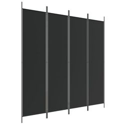 Paravan de camera VidaXL 350185 (Black) Thumb