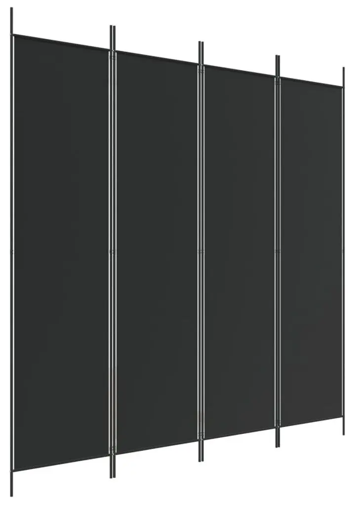 Paravan de camera VidaXL 350185 (Black)