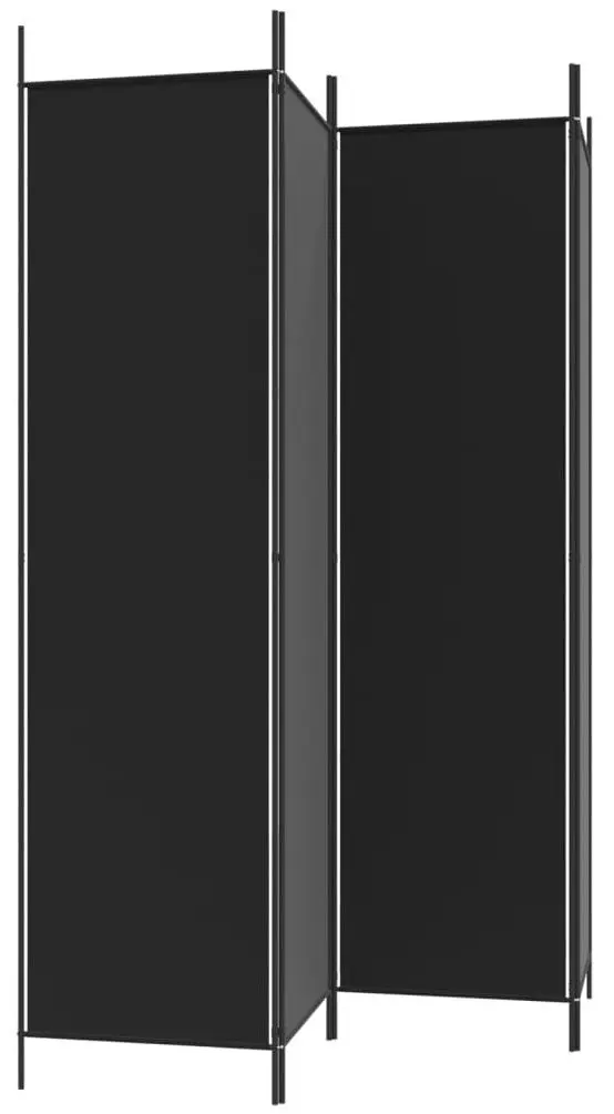 Paravan de camera VidaXL 350185 (Black)